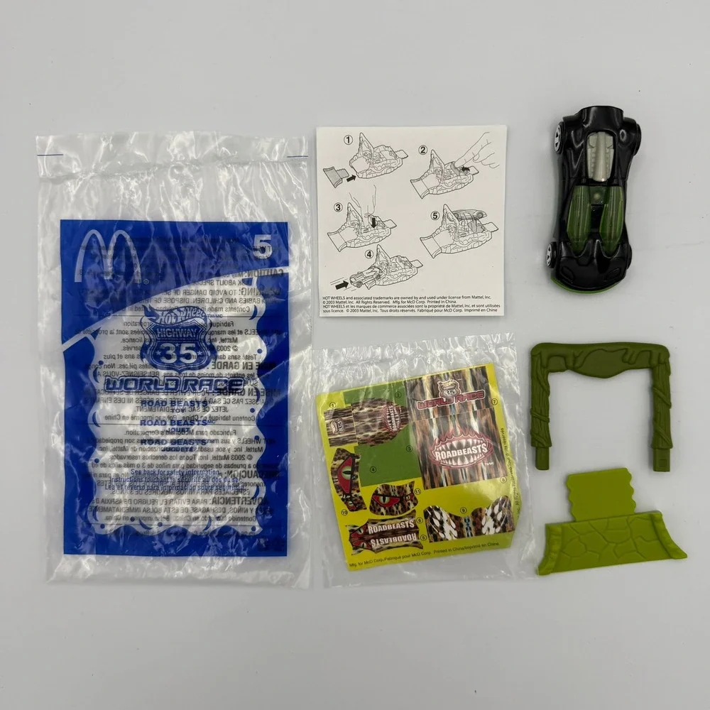 Hot Wheels Highway 35 World Race McDonald's Happy Meal‎ #5 Missing Piece